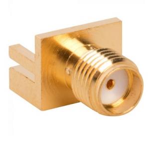 RF Connector SMA PCB End Launch Jack 50 Ohm (Jack, Female) L14.3mm